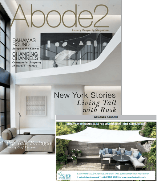 AS SEEN IN - ABODE 2 MAGAZINE