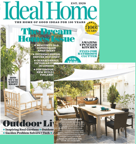AS SEEN IN - IDEAL HOME MAGAZINE