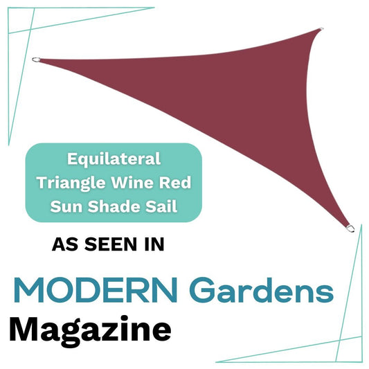 AS SEEN IN - MODERN GARDENS MAGAZINE - Clara Shade Sails