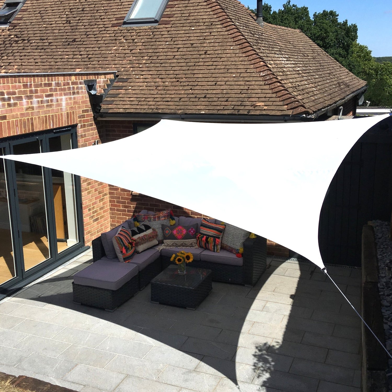 Clara White Shade Sails - Clara Shade Sails