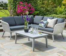 Norfolk Leisure Chedworth Corner Garden Sofa and Table - Grey - Clara Shade Sails - Norfolk Leisure - 