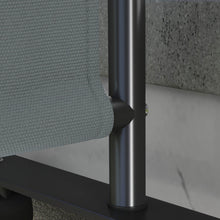 Outsunny Outdoor Privacy Screen with Wheels - Dark Grey - Clara Shade Sails - Outsunny - 