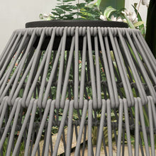 Outsunny Rattan Solar Outdoor Lamp, Brown or Grey - Clara Shade Sails - Outsunny - Grey - 