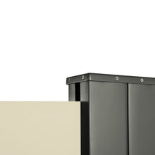 Outsunny Retractable Side Awning Privacy Screen 3m x 2M - Clara Shade Sails - Outsunny - Cream