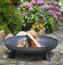 Bali Fire Bowl Pit - Cook King Garden and Outdoor Patio Entertaining Portable Metal Round Fire Bowl 60cm 80cm 100cm Cook King