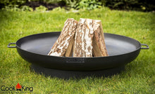 Dubai Fire Bowl Pit - Cook King Garden and Outdoor Patio Entertaining Portable Metal Round 80cm Cook King