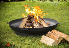 Dubai Fire Bowl Pit - Cook King Garden and Outdoor Patio Entertaining Portable Metal Round 80cm Cook King