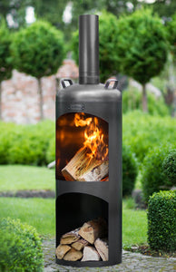 Faro Garden Stove - Cook King Garden and Outdoor Patio Entertaining Portable Metal Stove Cook King