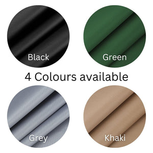 Garden Parasol Cantilever Umbrella Protective Rain Covers Waterproof - Straight, Banana - Black, Grey, Khaki, Green - 170cm, 190cm, 205cm, 265cm, 280cm Clara Shade Sails