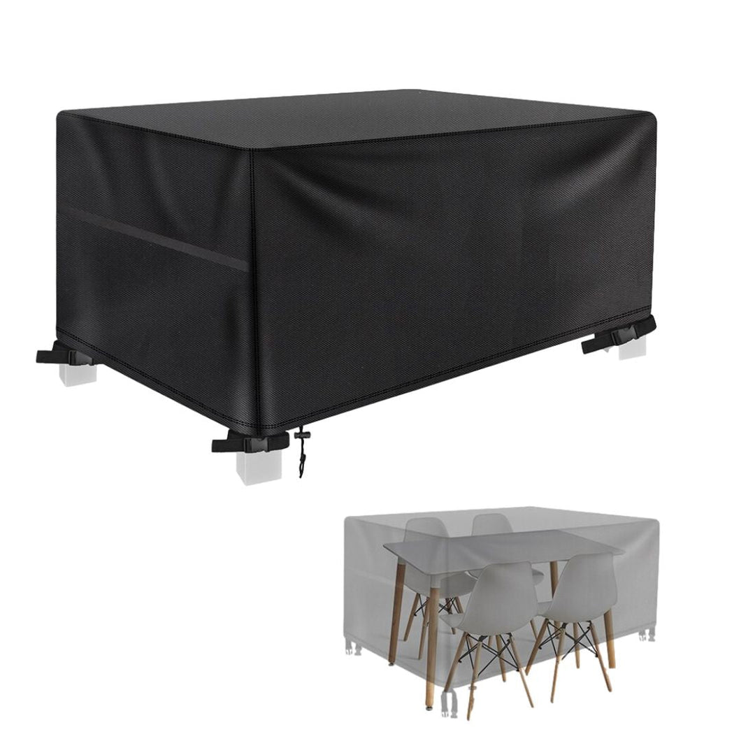 Outdoor Garden Furniture Table Covers Waterproof Wind-Proof Anti-UV - 125cm x 63cm, 125cm x 125cm, 170cm x 94cm, 180cm x 120cm Clara Shade Sails