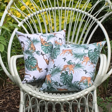 Tiger Water Resistant Garden Cushion Cover Scatter Pillow Cover Tropical Jungle Rainforest Clara Shade Sails